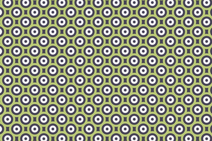 Vector geometric seamless pattern
