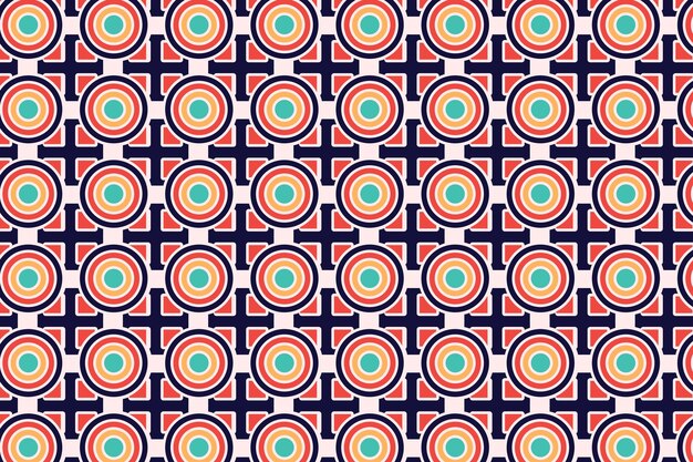 Geometric seamless pattern