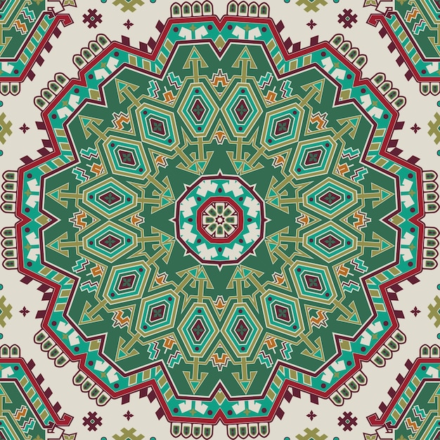 Geometric seamless pattern