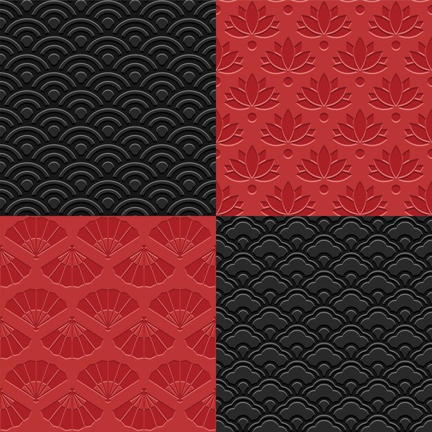 Geometric seamless pattern