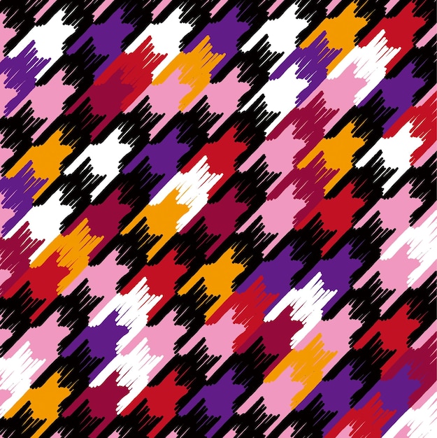 Geometric seamless pattern