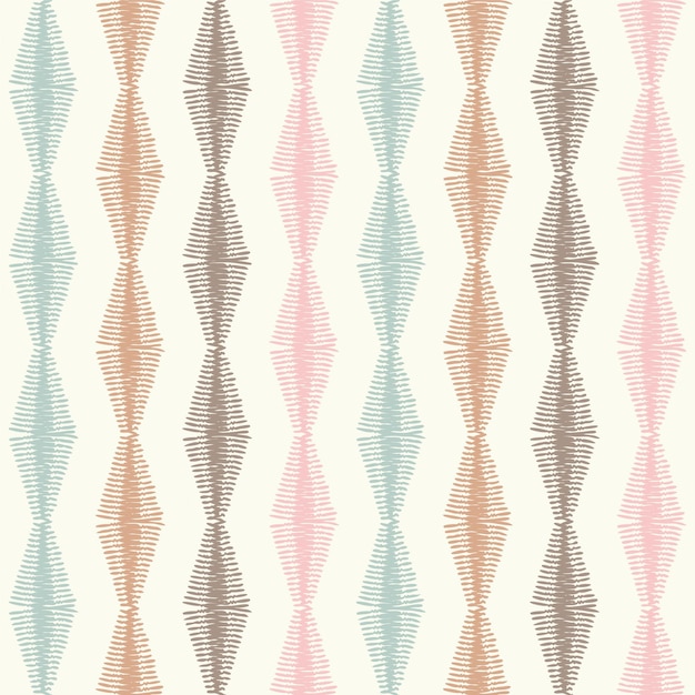 Vector geometric seamless pattern