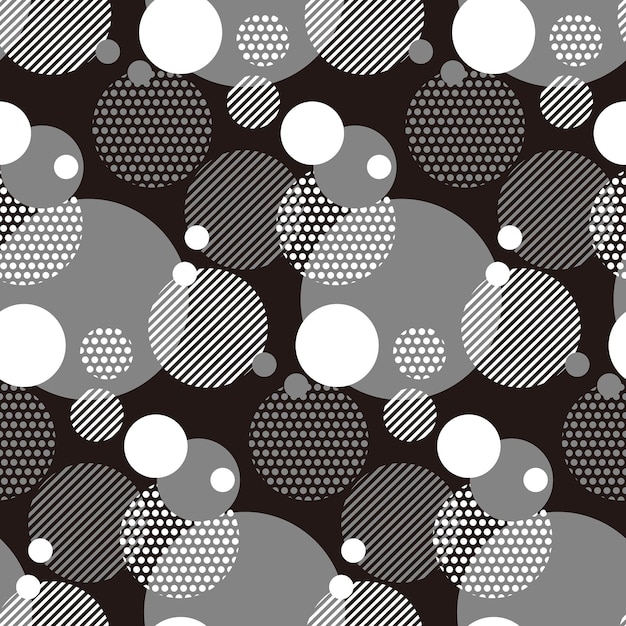 Geometric seamless pattern