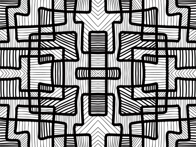 Geometric seamless pattern