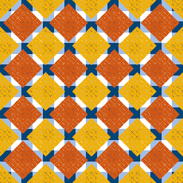 Geometric seamless pattern