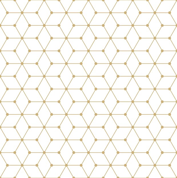 Vector geometric seamless pattern