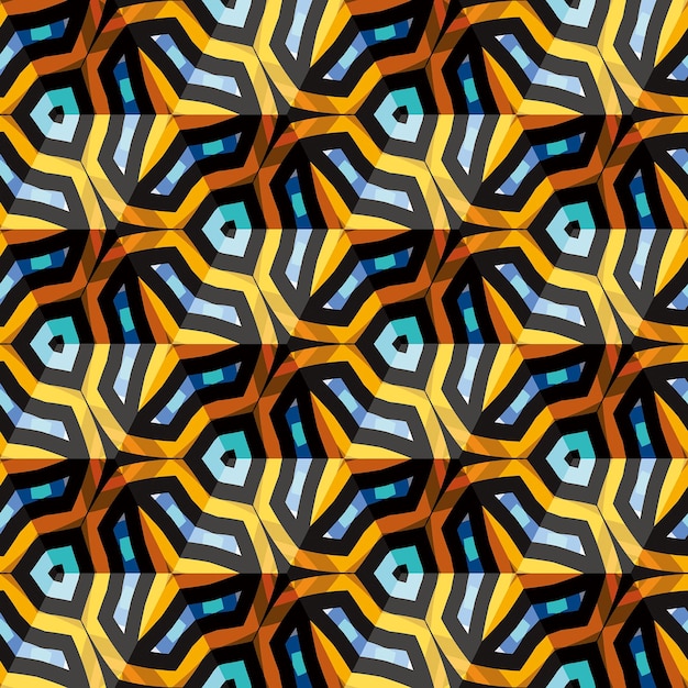 Geometric seamless pattern