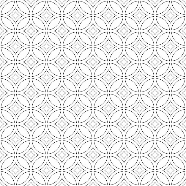 Geometric seamless pattern