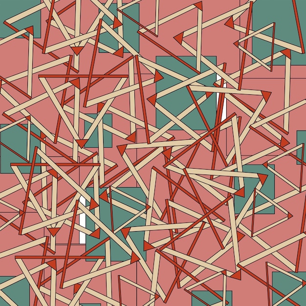 Geometric seamless pattern