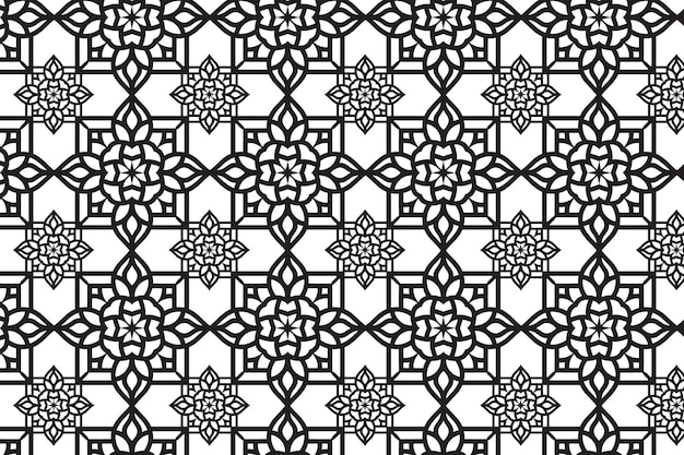 Geometric seamless patterns Abstract geometric hexagonal graphic design print