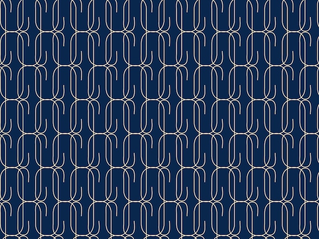 Geometric seamless textile pattern design