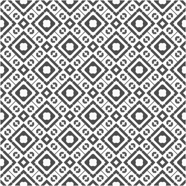 Geometric shape abstract seamless pattern  