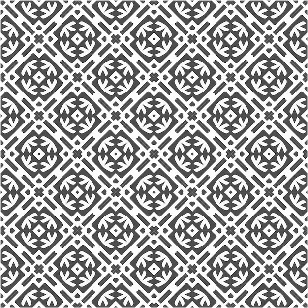Geometric shape abstract seamless pattern  