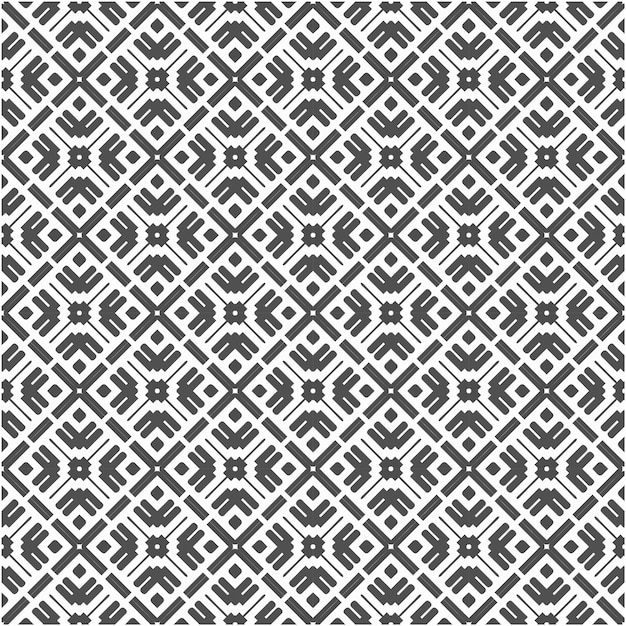 Geometric shape abstract seamless pattern