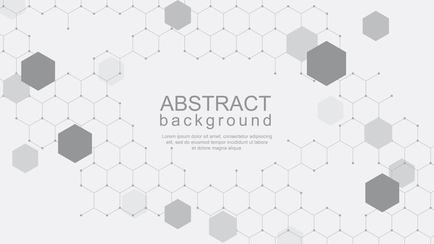 Vector geometric shape background with modern design