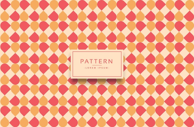 Geometric shape pattern design