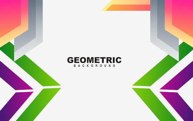 geometric shapes abstract background design modern