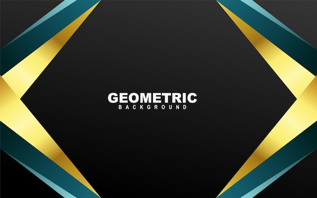 Geometric shapes abstract background design modern