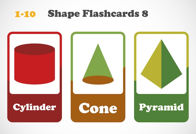 Flashcards - Colors and Geometric Shapes