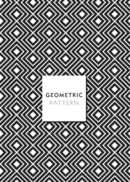 Geometric shapes pattern background free vector eps