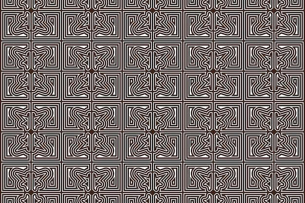 Vector geometric shapes pattern background
