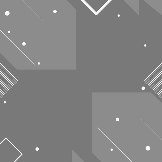 geometric shapes pattern grey background