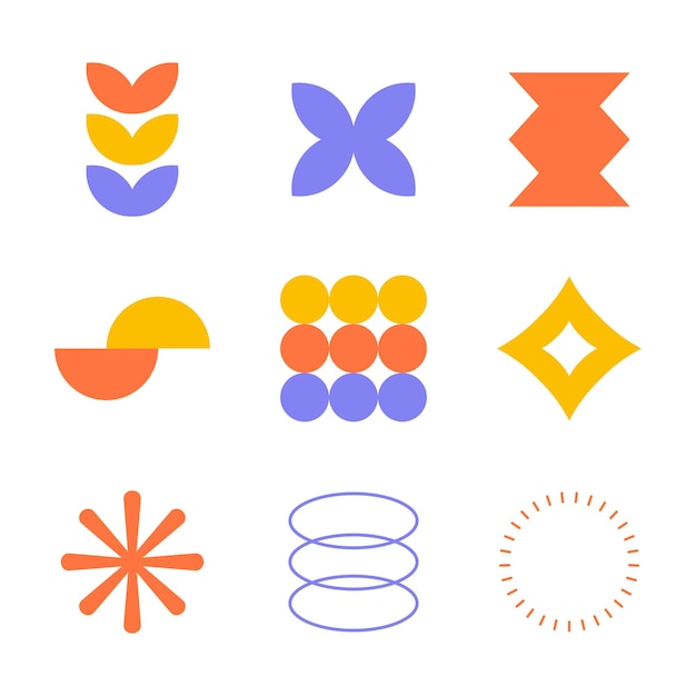 Vector geometric shapes