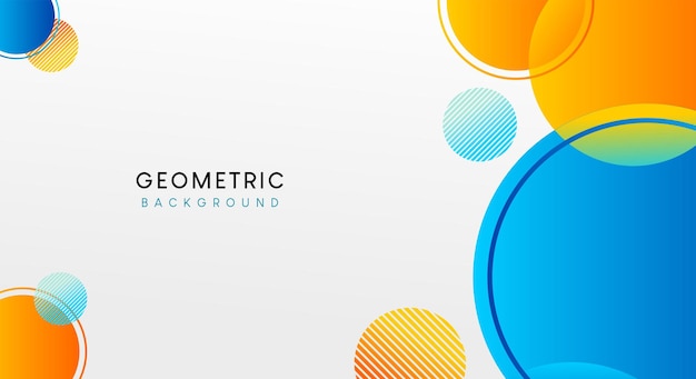 Sfondo geometrico semplice arte vettoriale e grafica