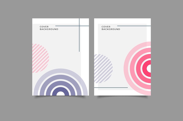 Geometric simple business cover collection