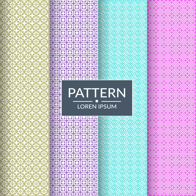 Geometric textile floral pattern background Seamless Line Circle stylish pattern texture