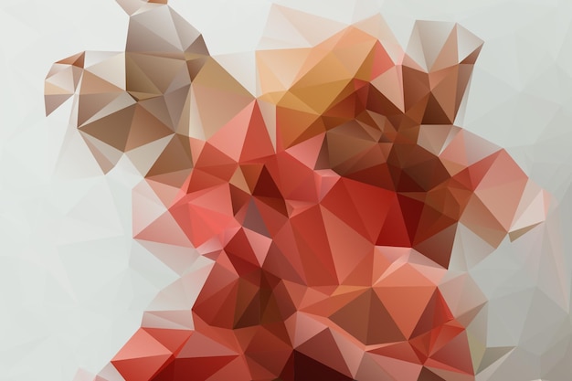 Geometric texture background in origami style