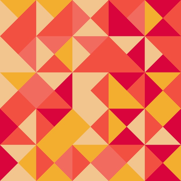 Geometric triangle seamless pattern