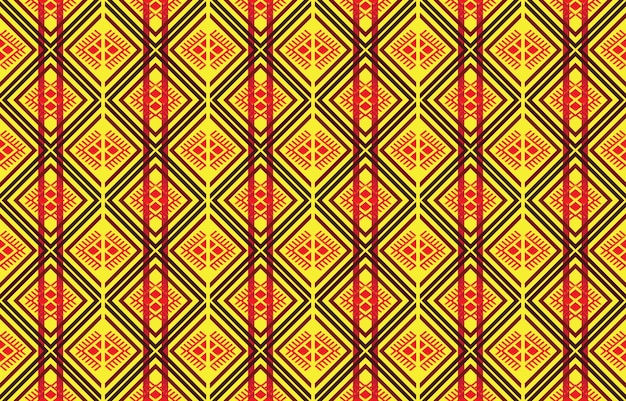 Geometric vector background with sacral tribal ethnic elements. Traditional triangles gypsy geometri