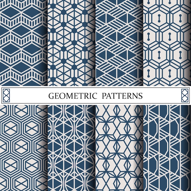 Geometric vector pattern