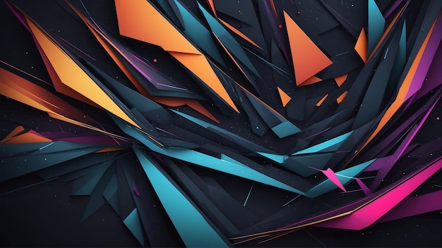 Vector geometrical abstract background