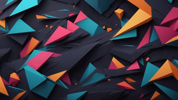 Geometrical abstract background