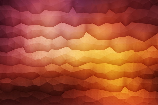 Vector geometrical abstract orange background