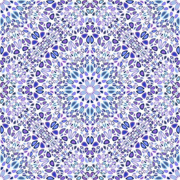 Geometrical bohemian mandala flower pattern background design