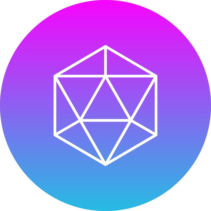Vector geometrical icon
