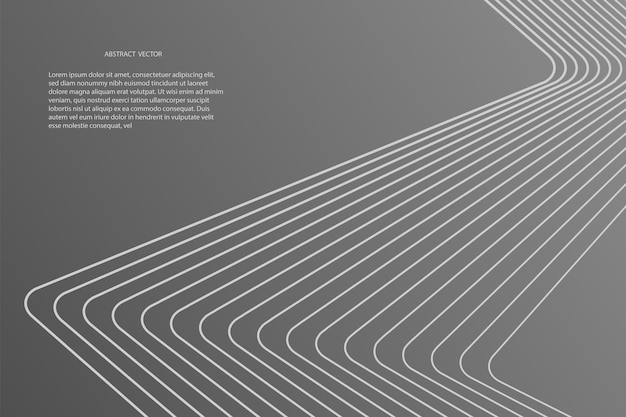 Geometrical lines for backdrop Premium Vector