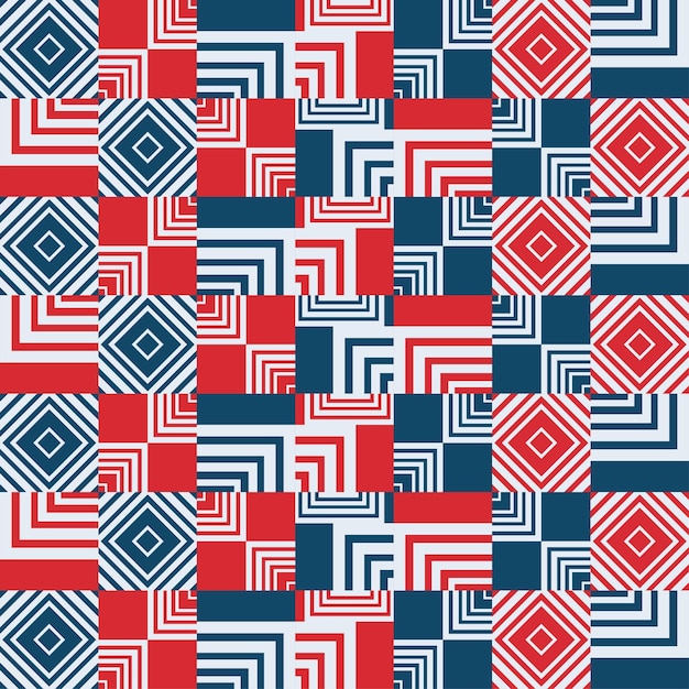 Geometrical minimalistic design of poster with simple figures and element Abstract vector pattern
