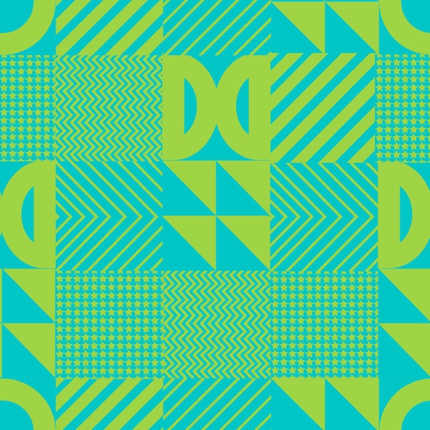 Geometrical seamless pattern