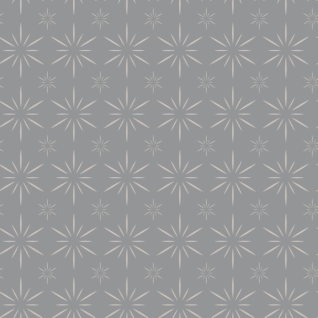 灰色の背景の幾何学的なベクトルのシームレスなパターン