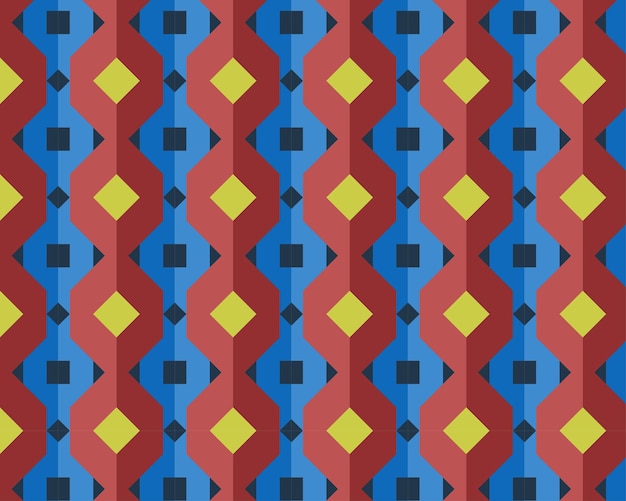 Geometrisch abstract naadloos patroon, achtergrond, met mooie kleurencombinatie