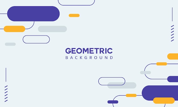 Geometrisch abstracte achtergrond met ronde vorm