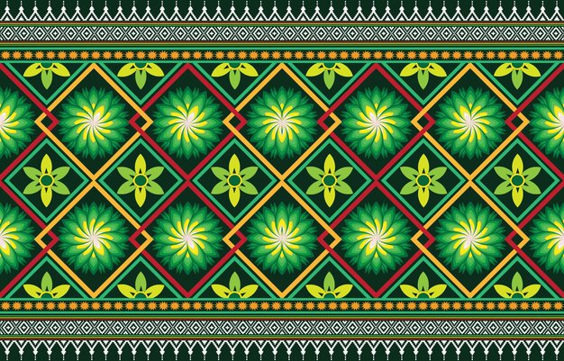 Geometrisch etnisch oosters naadloos patroon traditioneel ontwerp voor achtergrond, tapijt, behang