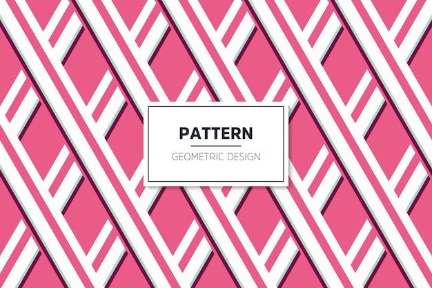 Geometrisch kleurrijk naadloos lineair patroon