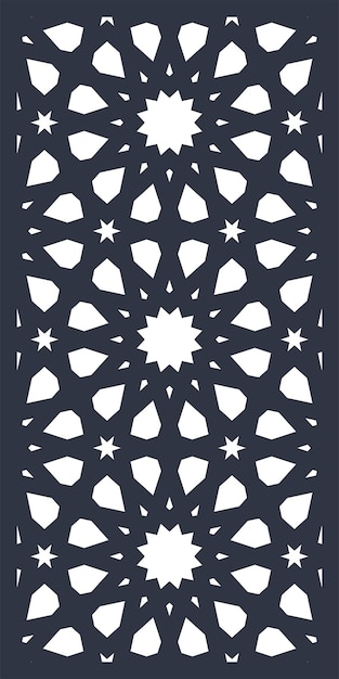 Geometrisch-Marokkaans patroon 1