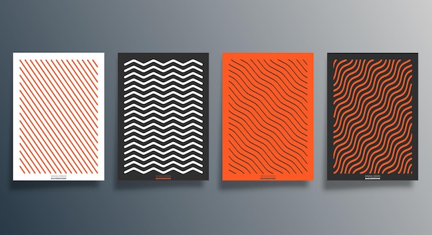 Geometrisch minimaal ontwerp voor flyer, poster, omslag.