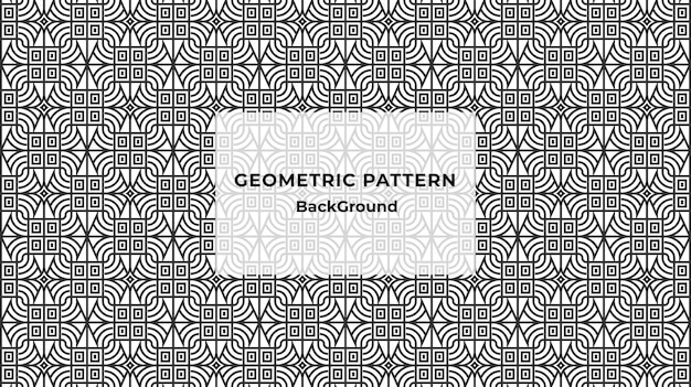 Geometrisch naadloos abstract patroon